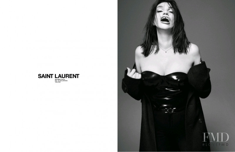 Saint Laurent advertisement for Fall 2021