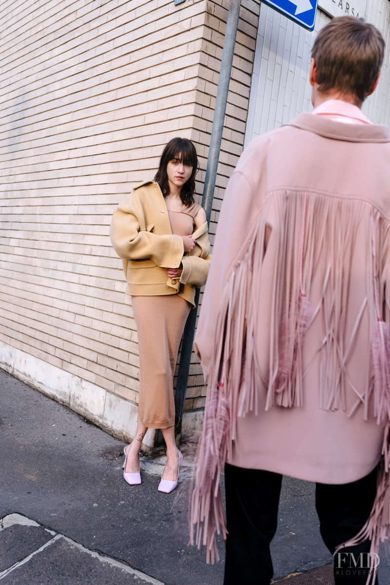 Zso Varju featured in  the AC9 lookbook for Autumn/Winter 2021