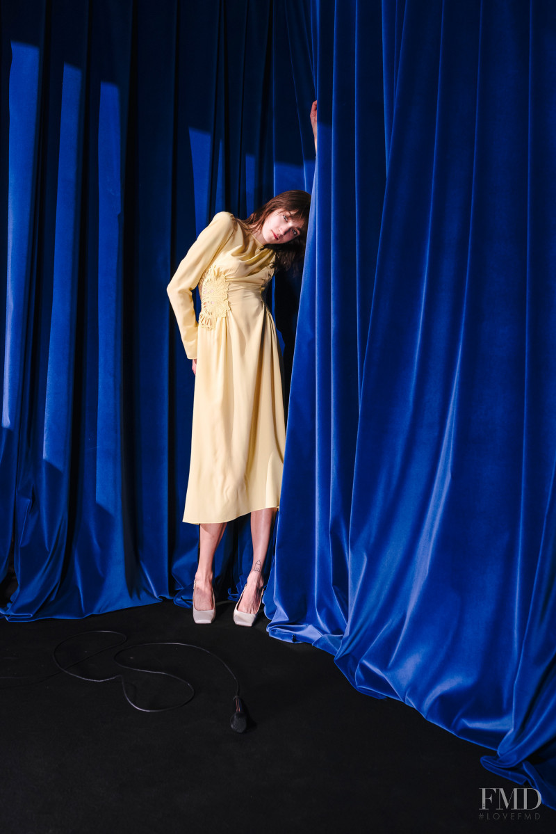 Zso Varju featured in  the AC9 lookbook for Autumn/Winter 2021