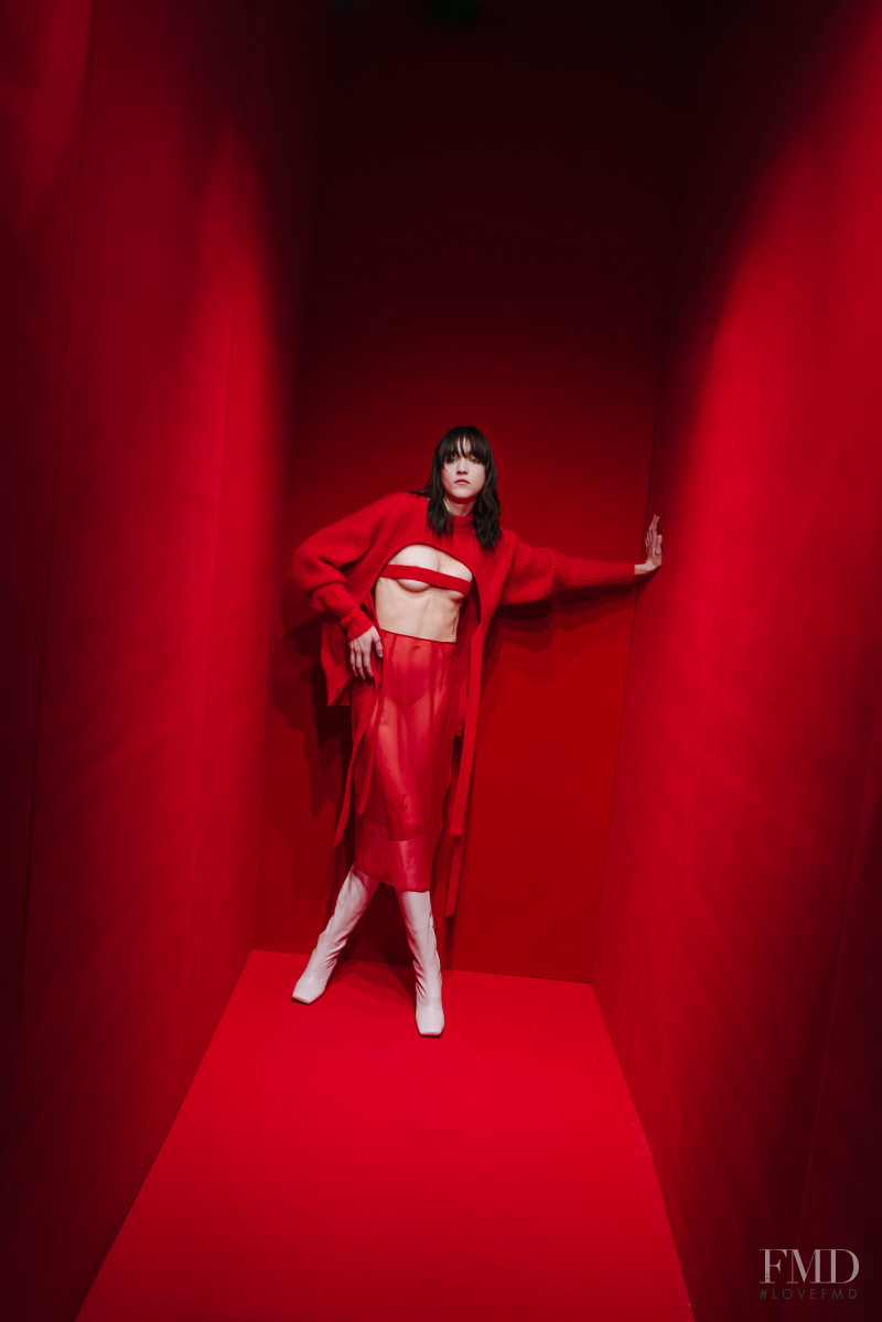 Zso Varju featured in  the AC9 lookbook for Autumn/Winter 2021