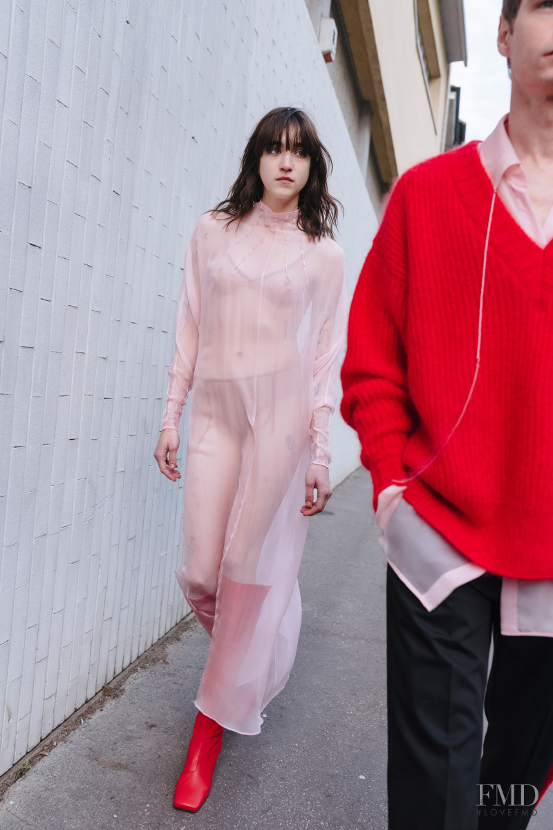 Zso Varju featured in  the AC9 lookbook for Autumn/Winter 2021