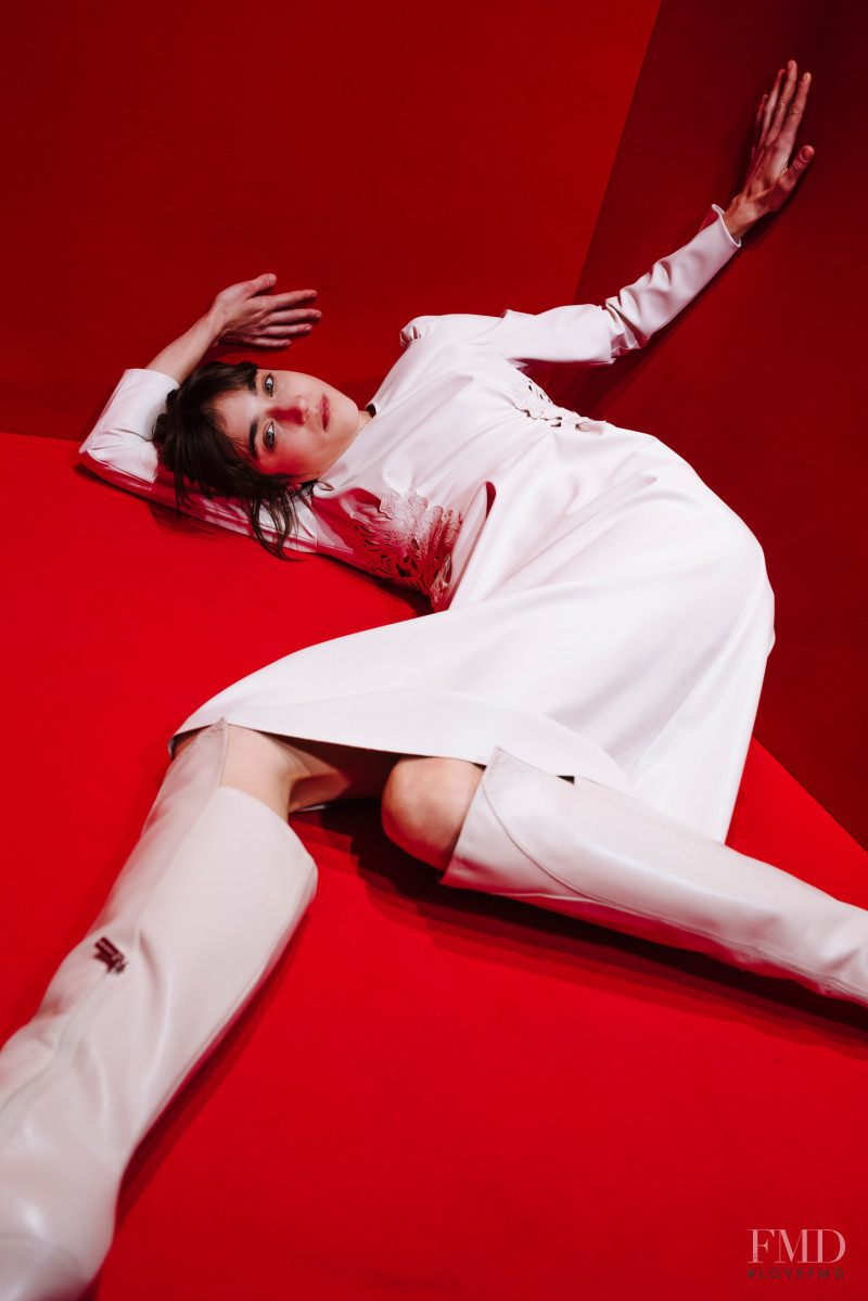 Zso Varju featured in  the AC9 lookbook for Autumn/Winter 2021