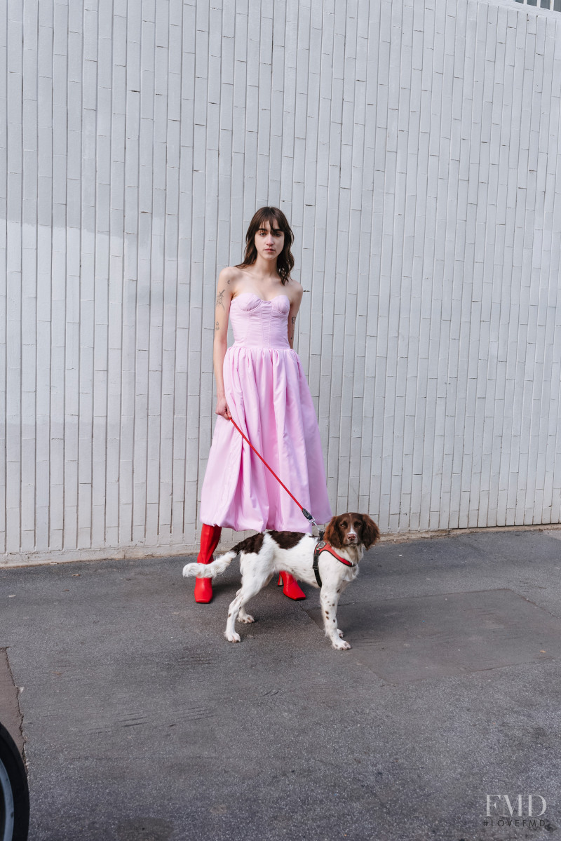 Zso Varju featured in  the AC9 lookbook for Autumn/Winter 2021