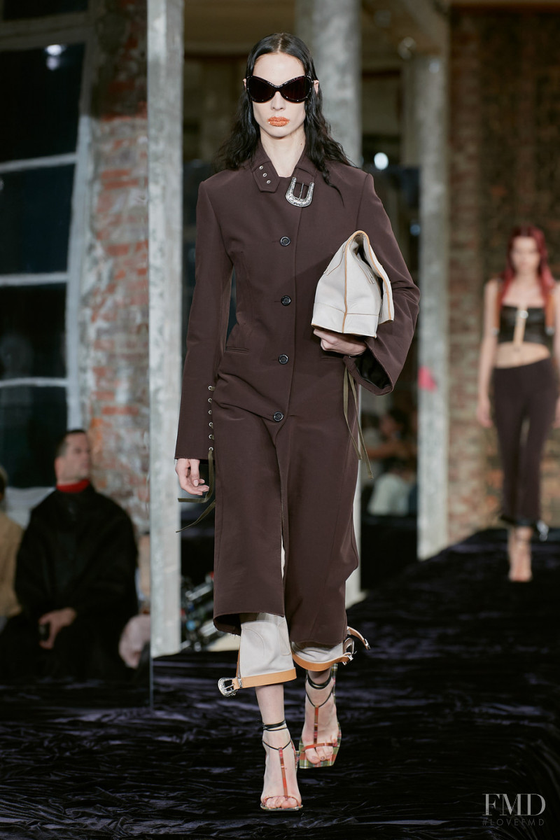 Margo Whitley featured in  the Acne Studios fashion show for Spring/Summer 2022