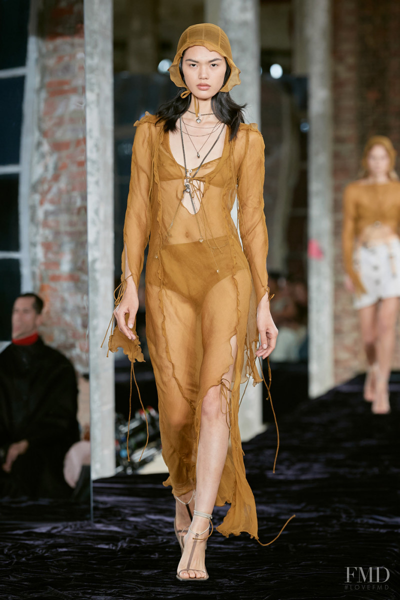 Qun Ye featured in  the Acne Studios fashion show for Spring/Summer 2022