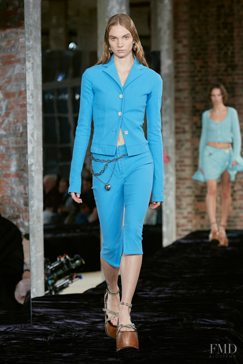 Ashton Day featured in  the Acne Studios fashion show for Spring/Summer 2022