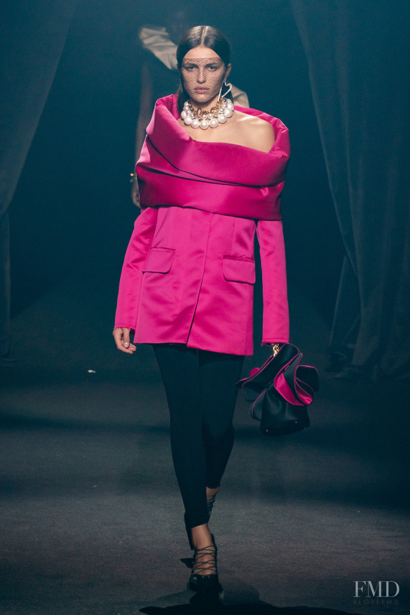Adele Aldighieri featured in  the AZ Factory fashion show for Spring/Summer 2022