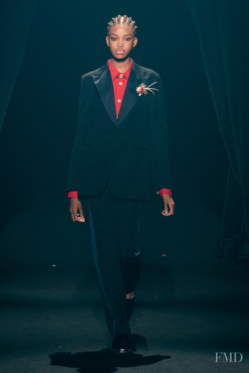 Jadore Benjamin featured in  the AZ Factory fashion show for Spring/Summer 2022