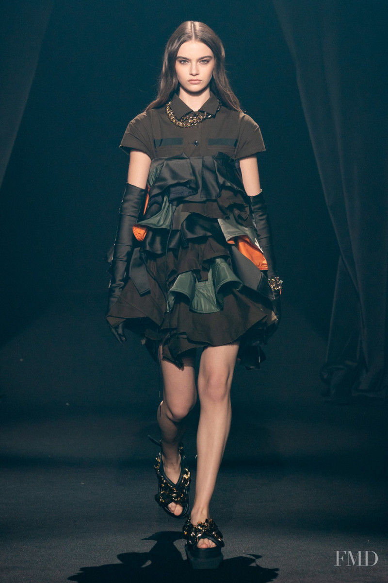 Vira Boshkova featured in  the AZ Factory fashion show for Spring/Summer 2022