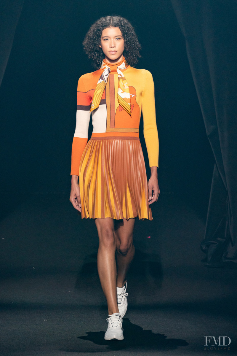 Janiece Dilone featured in  the AZ Factory fashion show for Spring/Summer 2022