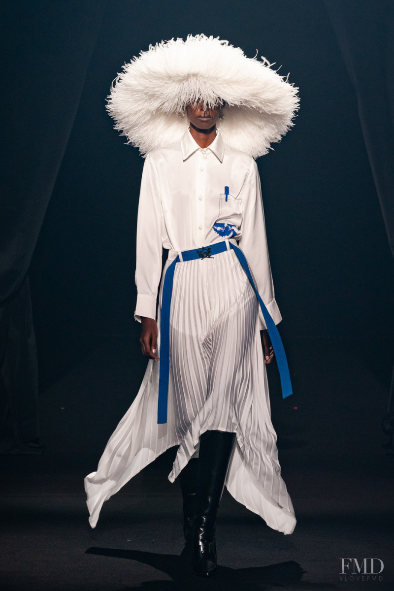 Jennifer Girukwishaka featured in  the AZ Factory fashion show for Spring/Summer 2022