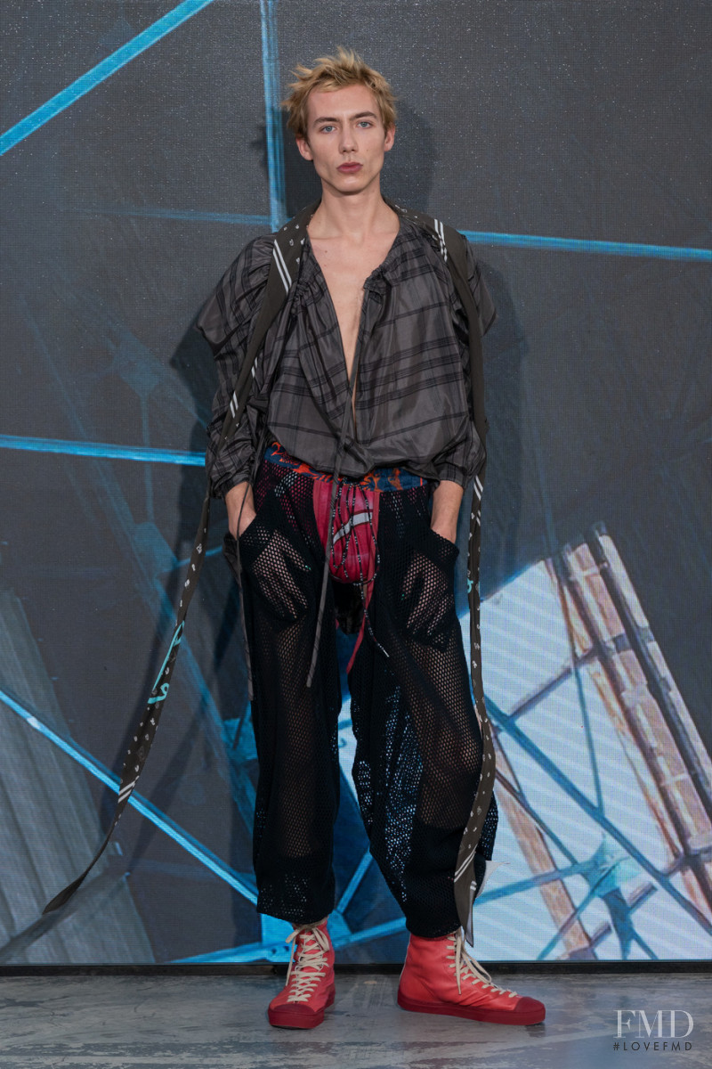 Paul Hameline featured in  the Vivienne Westwood fashion show for Spring/Summer 2022