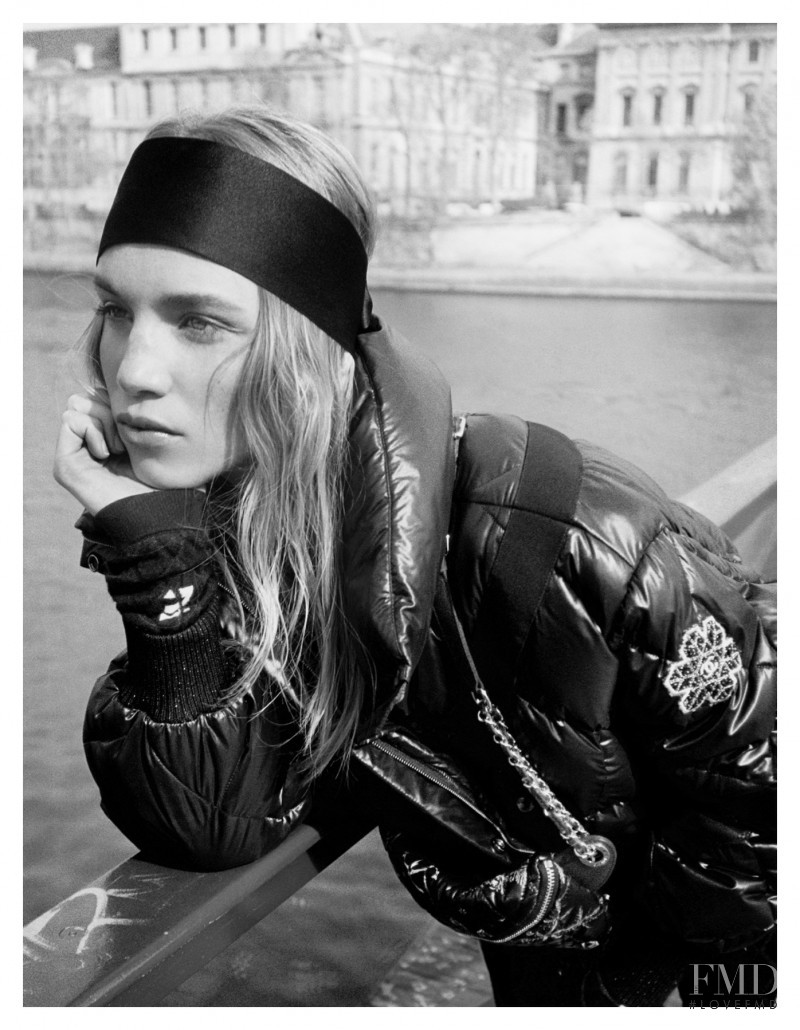 Rebecca Leigh Longendyke featured in  the Chanel lookbook for Pre-Fall 2019