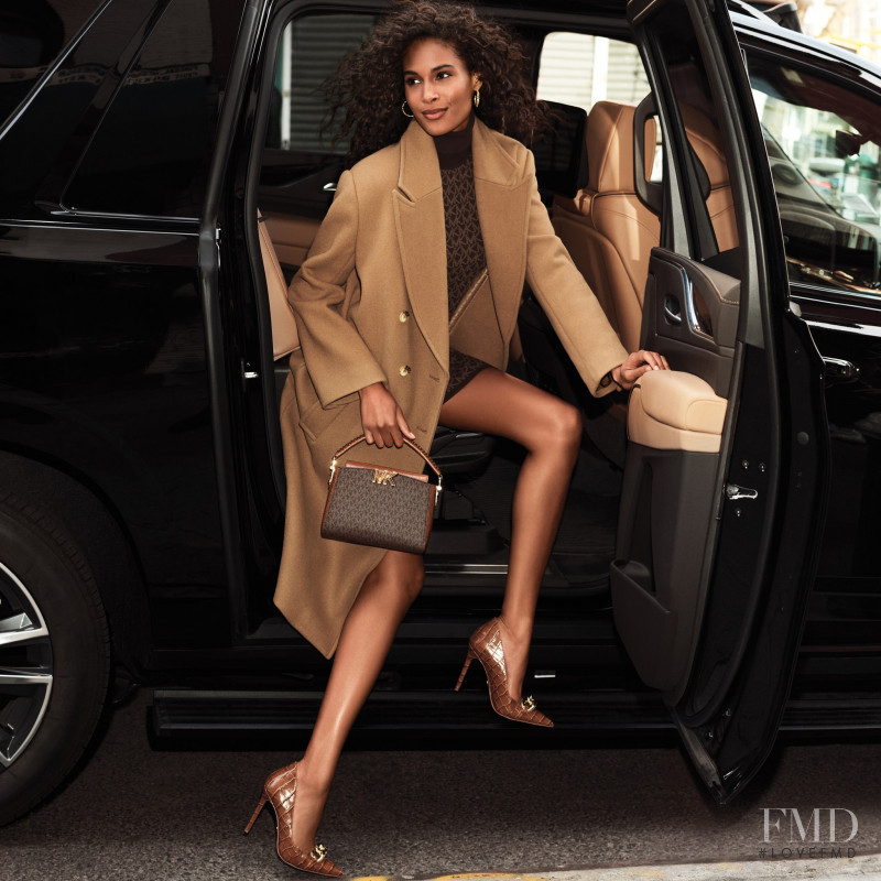 Cindy Bruna featured in  the Michael Michael Kors advertisement for Autumn/Winter 2021