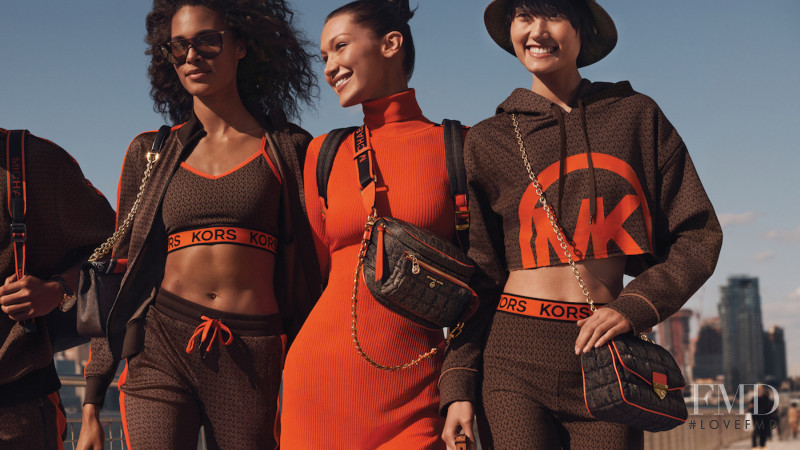 Ashley Foo featured in  the Kors Michael Kors advertisement for Autumn/Winter 2021