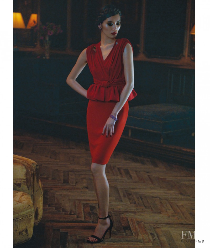 Ming Xi featured in  the Max Mara Elegante advertisement for Autumn/Winter 2012