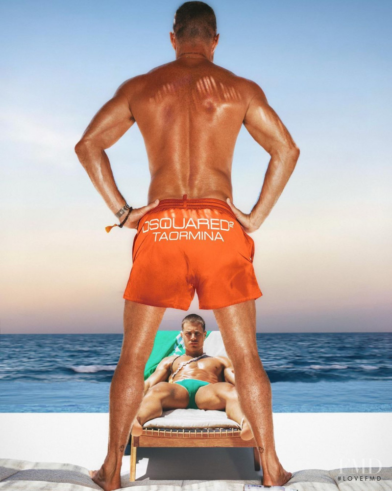DSquared2 advertisement for Summer 2021