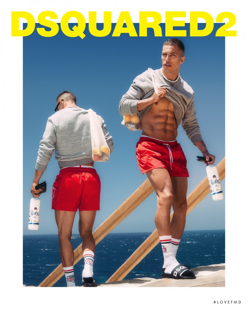 DSquared2 advertisement for Summer 2021