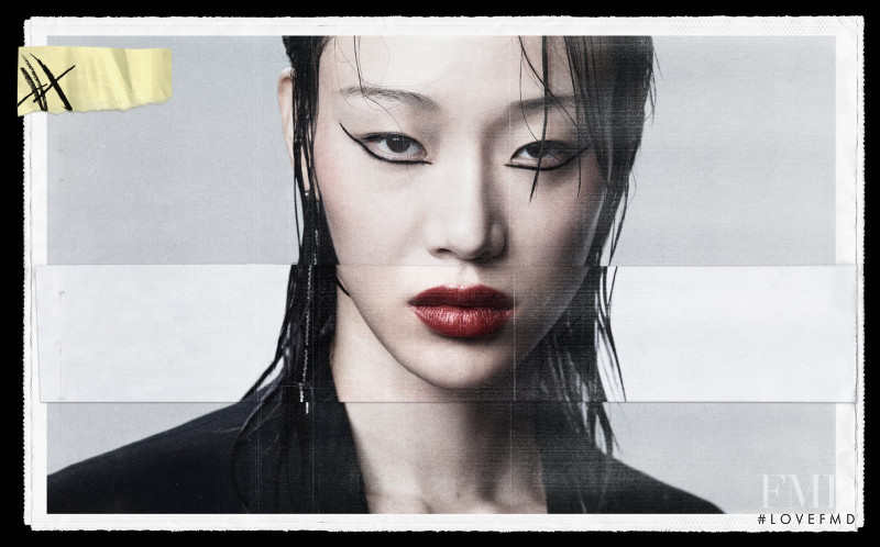 So Ra Choi featured in  the Zara Beauty - On The Line advertisement for Spring/Summer 2021