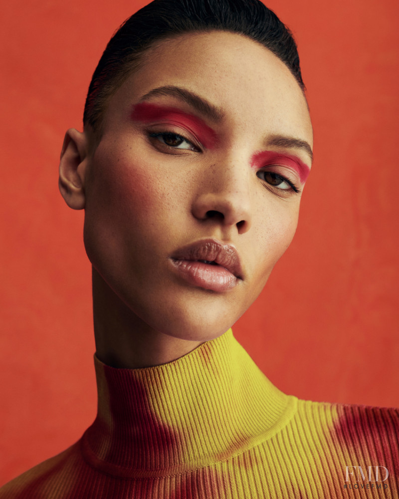 Georgia Palmer featured in  the Zara Beauty - Tie Dye advertisement for Spring/Summer 2021