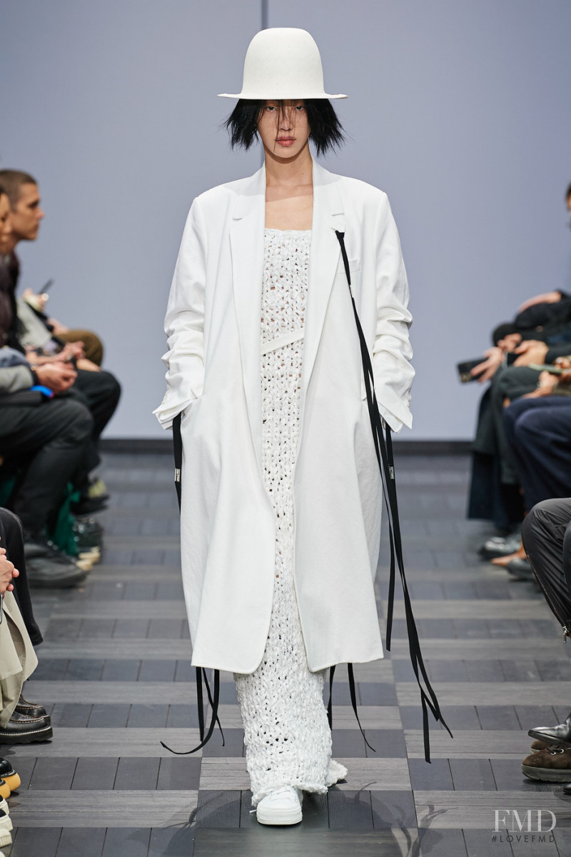 So Ra Choi featured in  the Ann Demeulemeester fashion show for Spring/Summer 2022