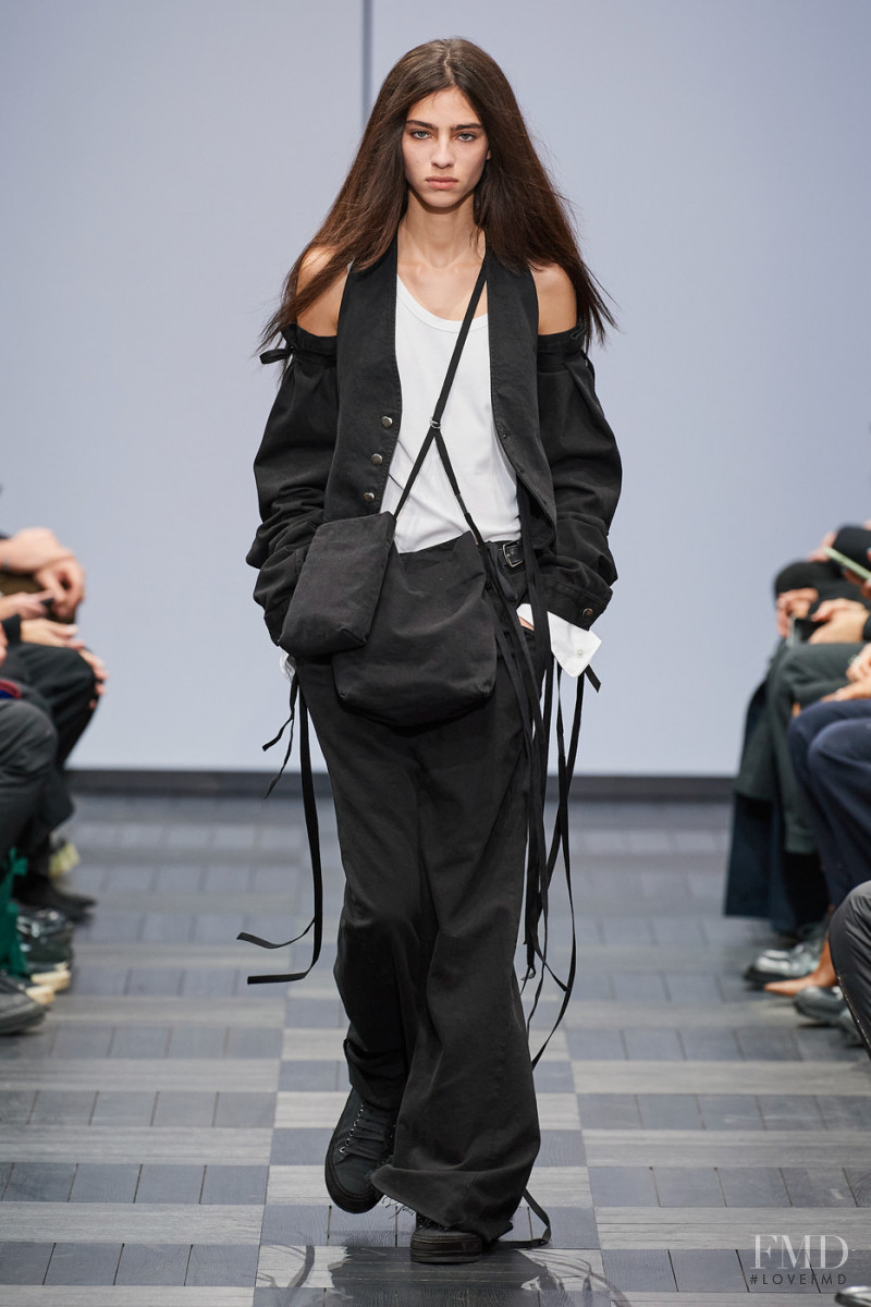 Loli Bahia featured in  the Ann Demeulemeester fashion show for Spring/Summer 2022