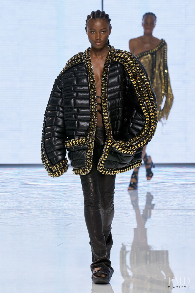 Balmain fashion show for Spring/Summer 2022