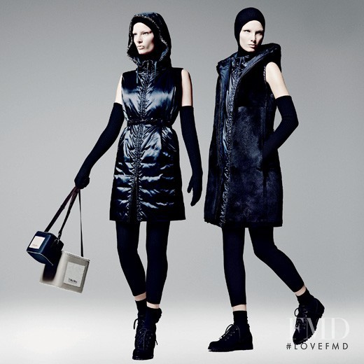 Ava Smith featured in  the S\' Max Mara advertisement for Autumn/Winter 2012