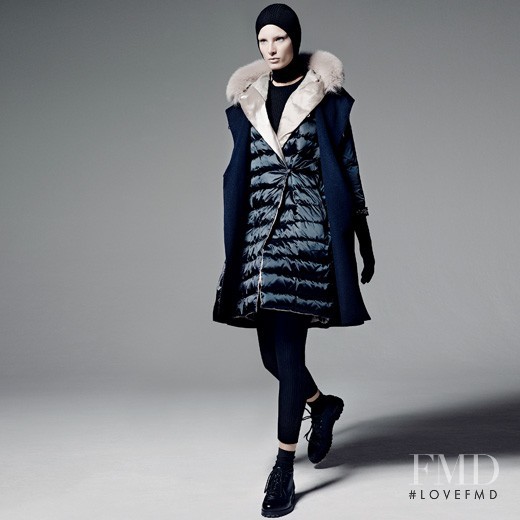 Ava Smith featured in  the S\' Max Mara advertisement for Autumn/Winter 2012
