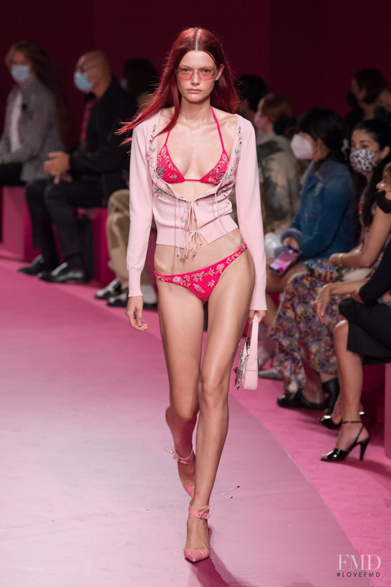 Louise Robert featured in  the Blumarine fashion show for Spring/Summer 2022