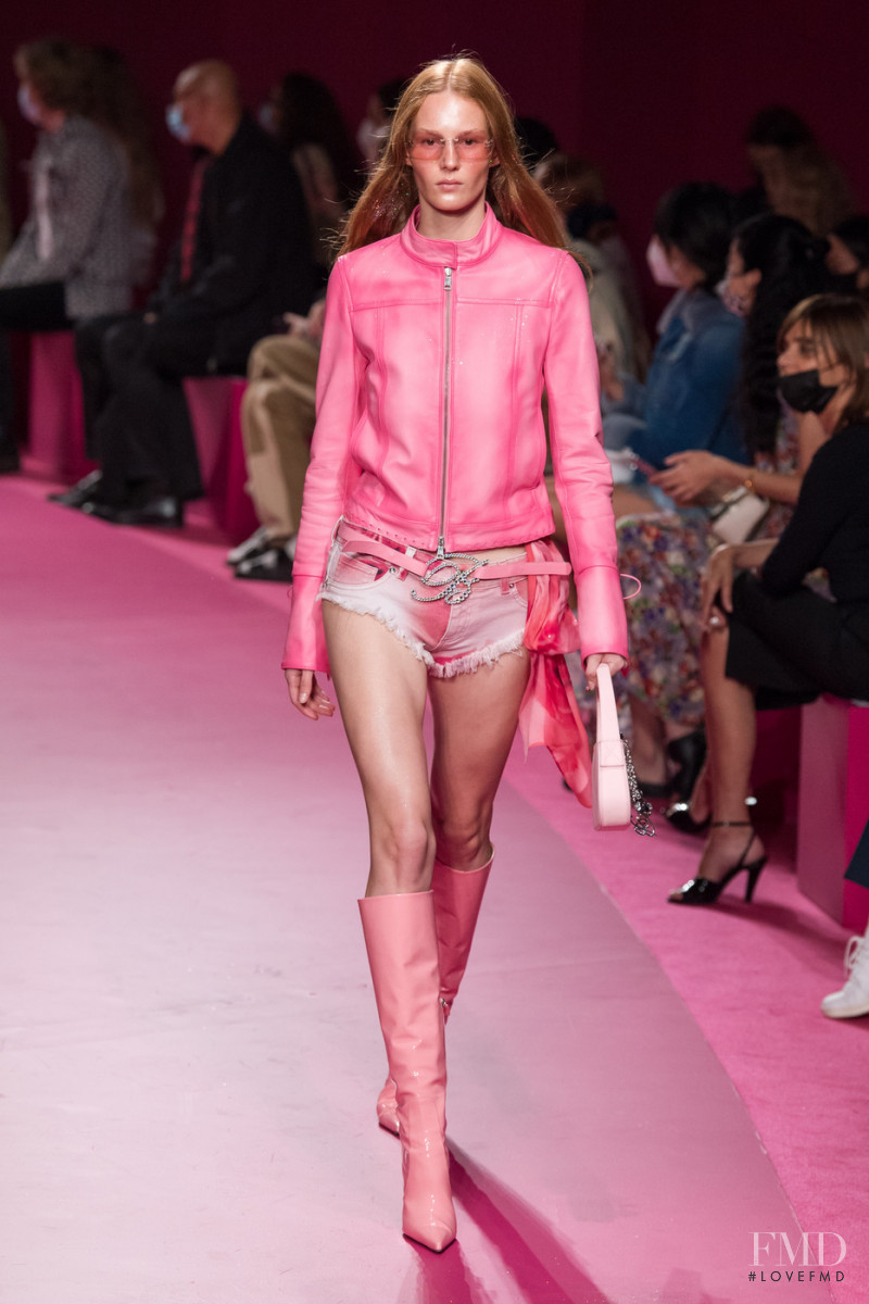 Isabel Monsees featured in  the Blumarine fashion show for Spring/Summer 2022