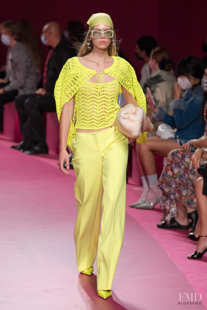 Martyna Wilkiel featured in  the Blumarine fashion show for Spring/Summer 2022