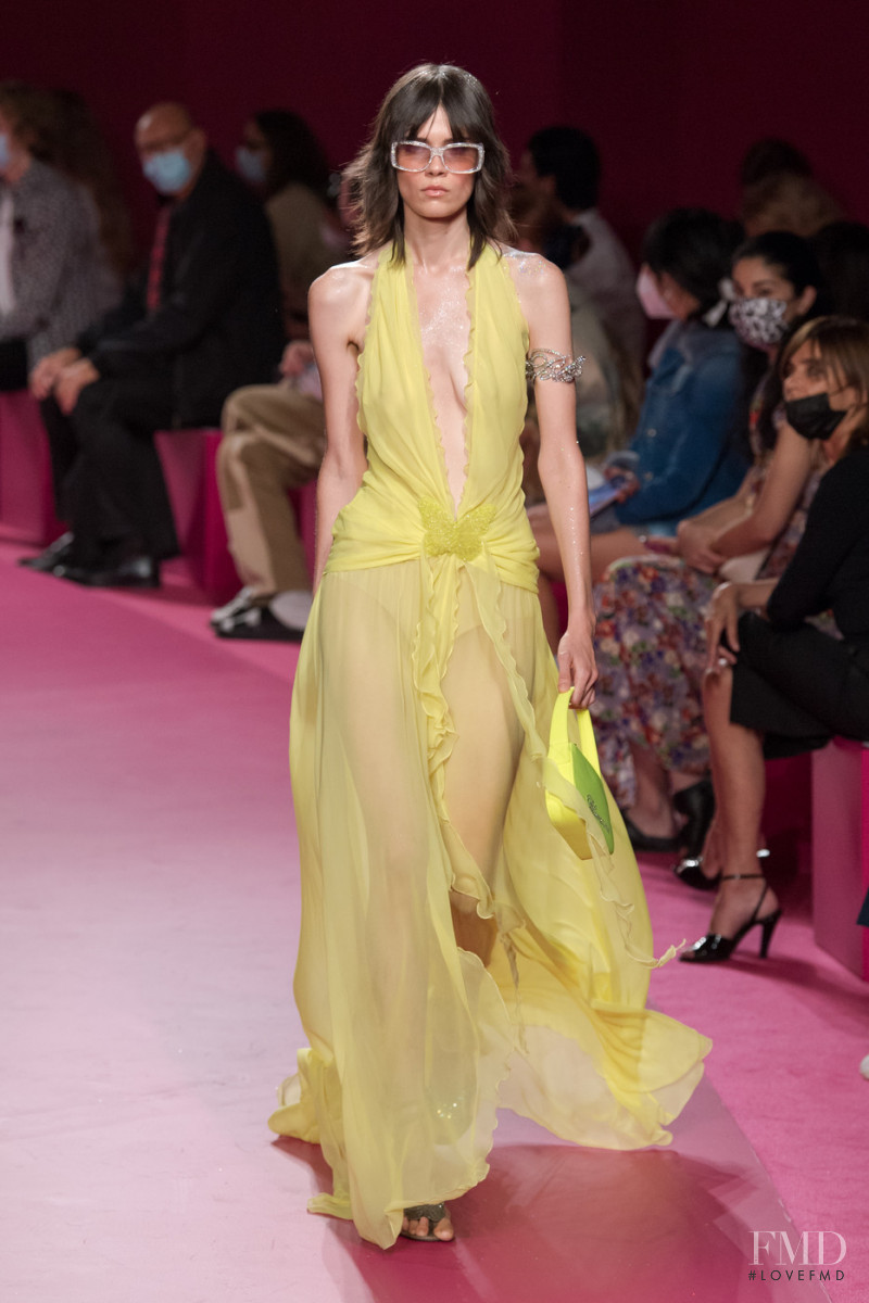 Julie Topsy featured in  the Blumarine fashion show for Spring/Summer 2022