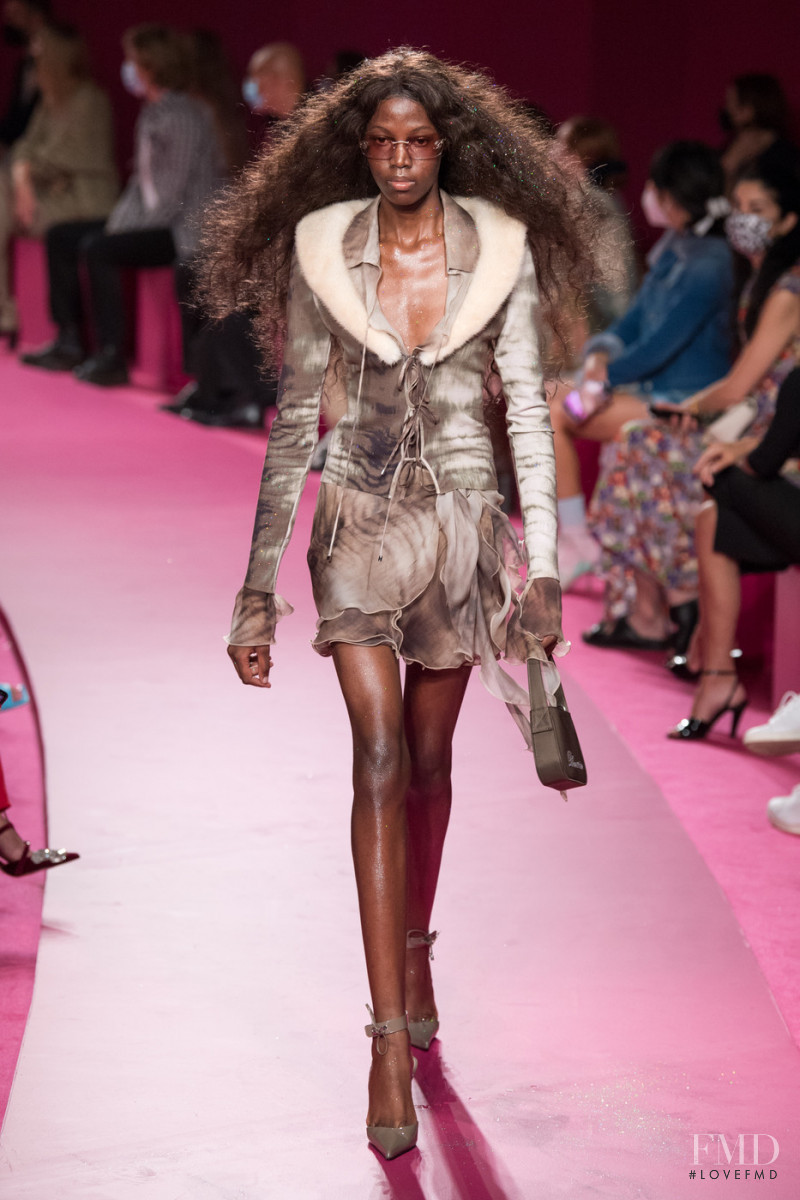 Gibril Igale featured in  the Blumarine fashion show for Spring/Summer 2022