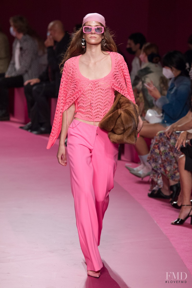 Josephine Guy featured in  the Blumarine fashion show for Spring/Summer 2022