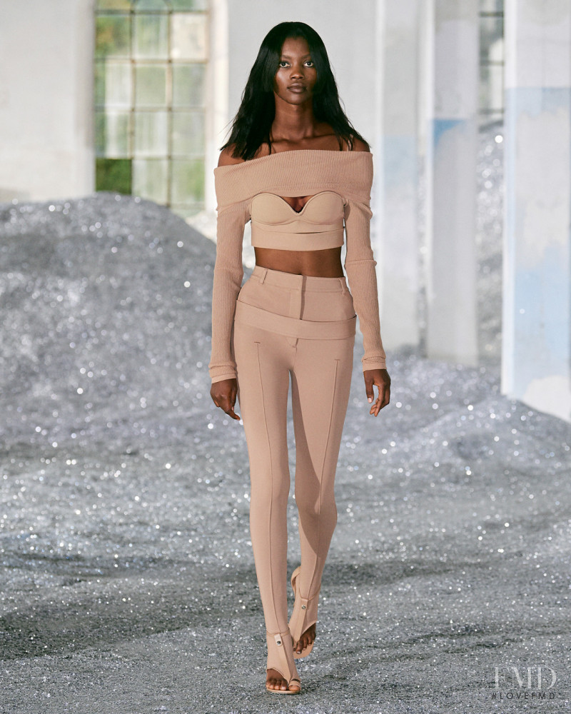 Genevieve Amobi featured in  the Burberry fashion show for Spring/Summer 2022