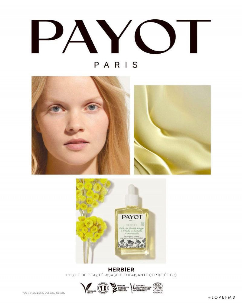 Payot advertisement for Autumn/Winter 2021