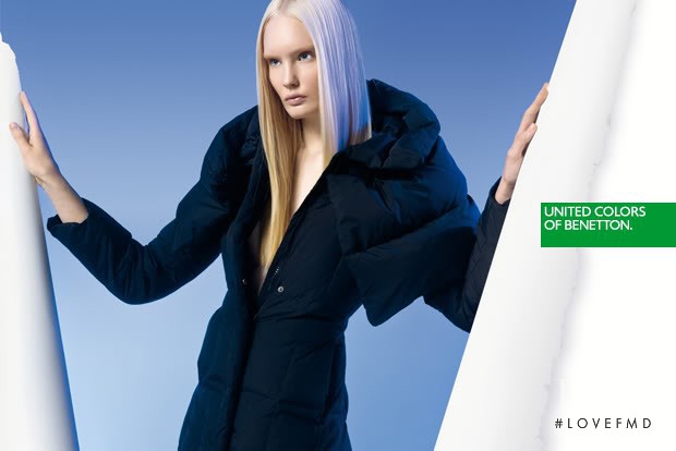 Henrietta Hellberg featured in  the United Colors of Benetton advertisement for Autumn/Winter 2012