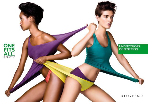 Marihenny Rivera Pasible featured in  the United Colors of Benetton advertisement for Autumn/Winter 2012