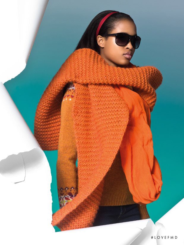 Marihenny Rivera Pasible featured in  the United Colors of Benetton advertisement for Autumn/Winter 2012