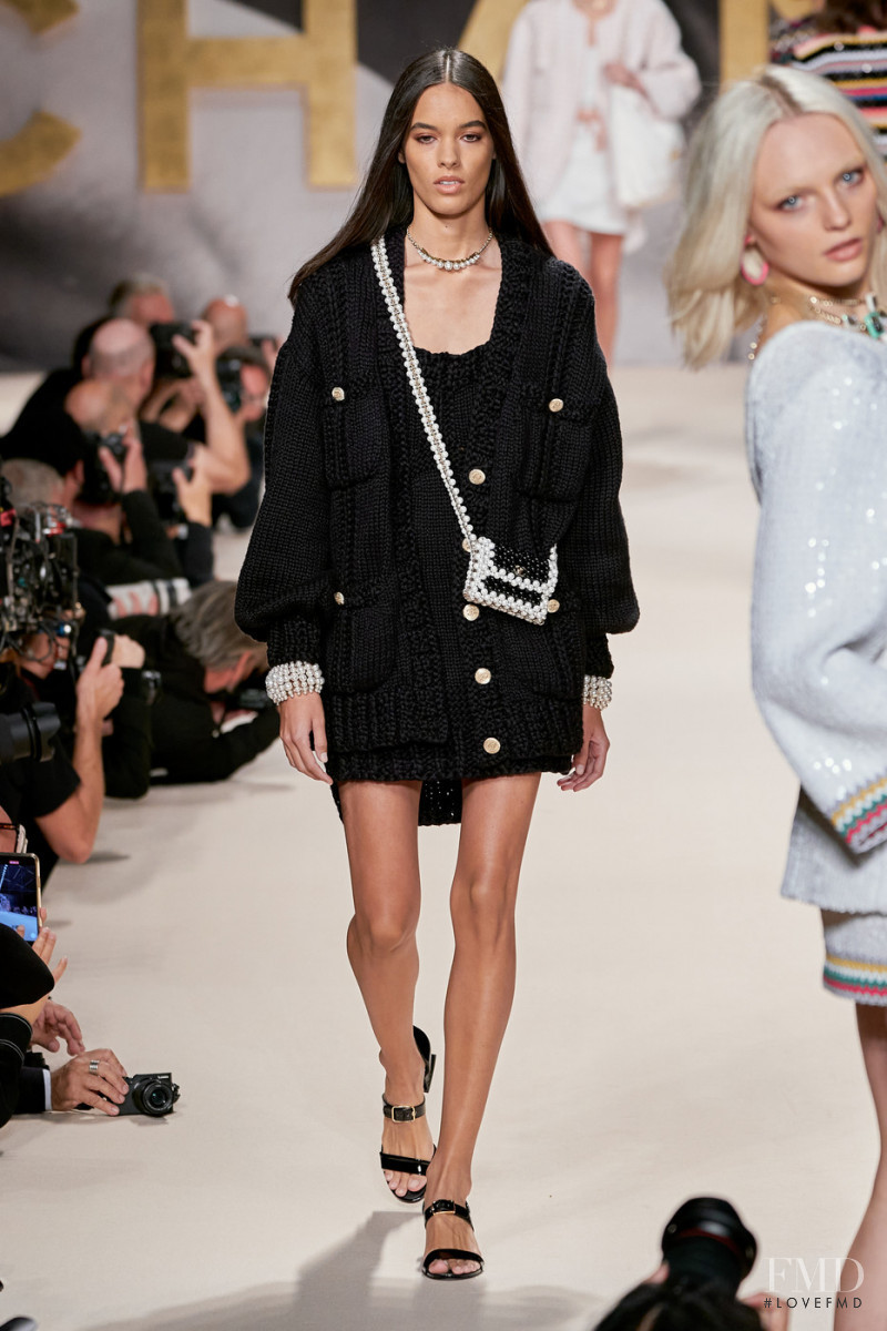 Grace Valentine featured in  the Chanel fashion show for Spring/Summer 2022