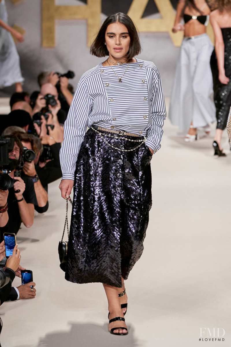 Jill Kortleve featured in  the Chanel fashion show for Spring/Summer 2022