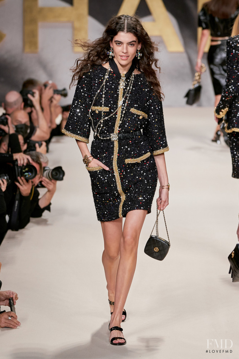 Julia Pacha featured in  the Chanel fashion show for Spring/Summer 2022