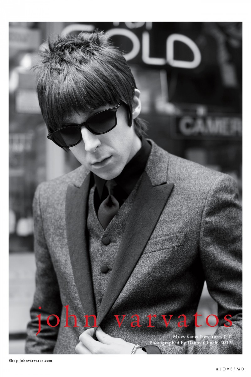 John Varvatos advertisement for Autumn/Winter 2012