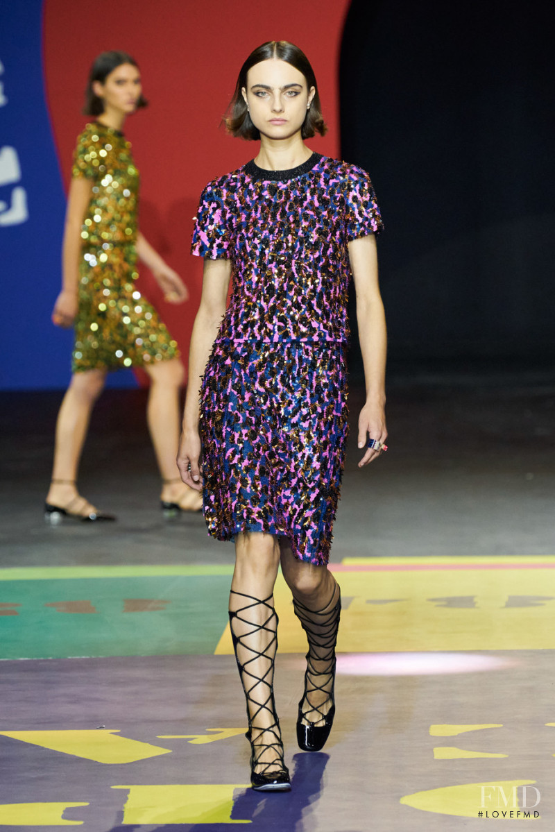 Lorena Guitian featured in  the Christian Dior fashion show for Spring/Summer 2022
