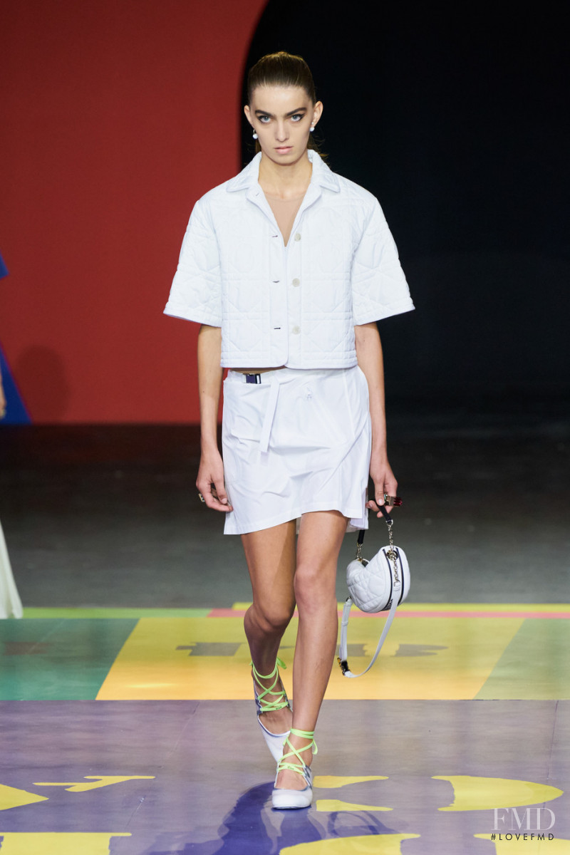 Amaelle Gery featured in  the Christian Dior fashion show for Spring/Summer 2022
