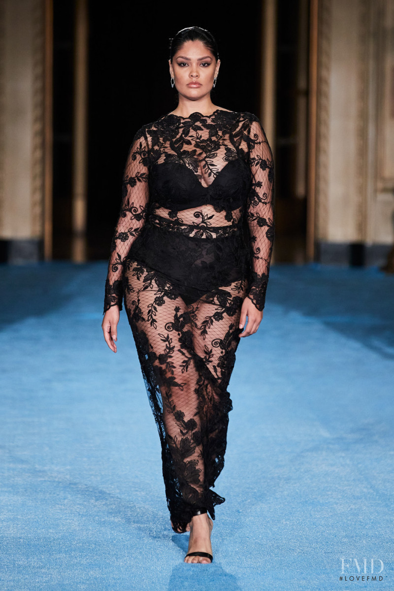 Jocelyn Corona featured in  the Christian Siriano fashion show for Spring/Summer 2022