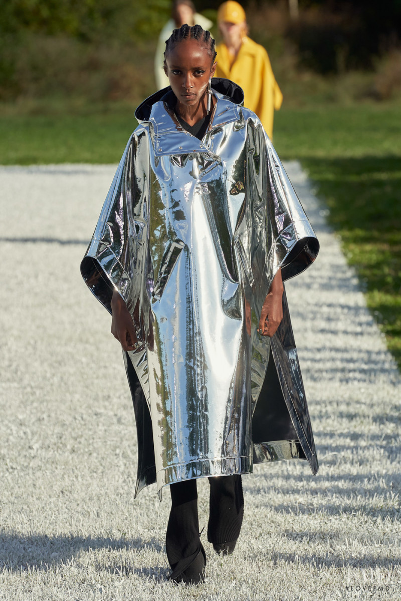 Metta Irebe featured in  the André Courrèges fashion show for Spring/Summer 2022