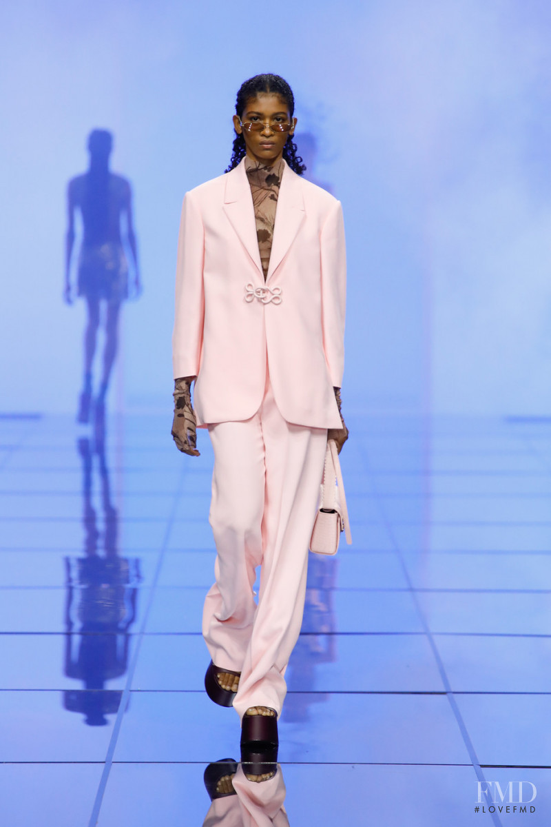 Shivaruby Premkanthan featured in  the Del Core fashion show for Spring/Summer 2022