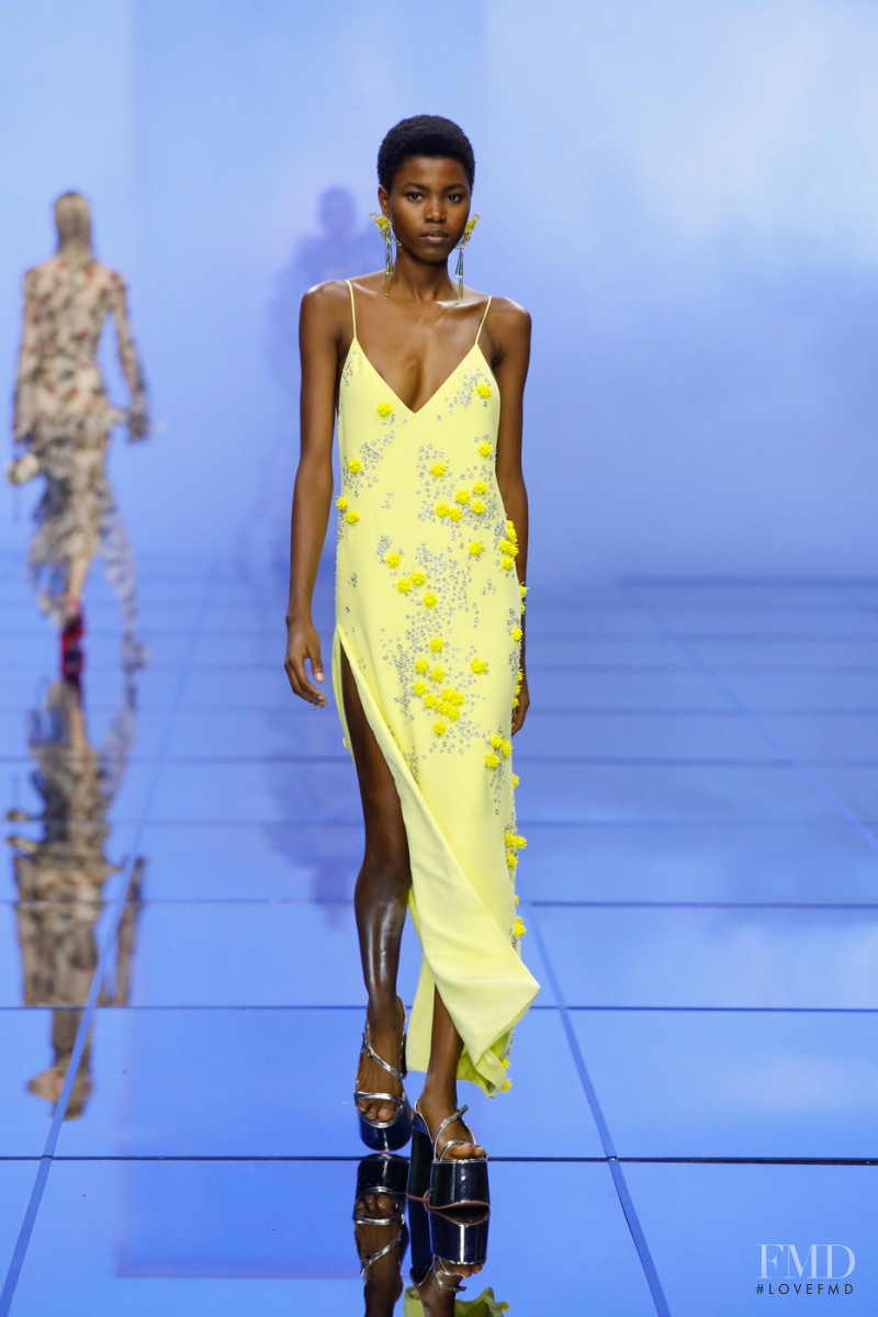 Victoria Fawole featured in  the Del Core fashion show for Spring/Summer 2022